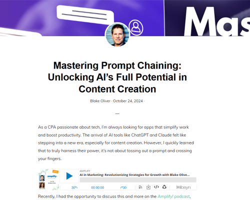 Thumbnail for Cover Image For Mastering Prompt Chaining: Unlocking AI’s Full Potential in Content Creation