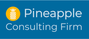 Pineapple Consulting Firm Logo blue
